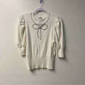 S’Edge Jovie Sweater in Winter White‎ Size Medium